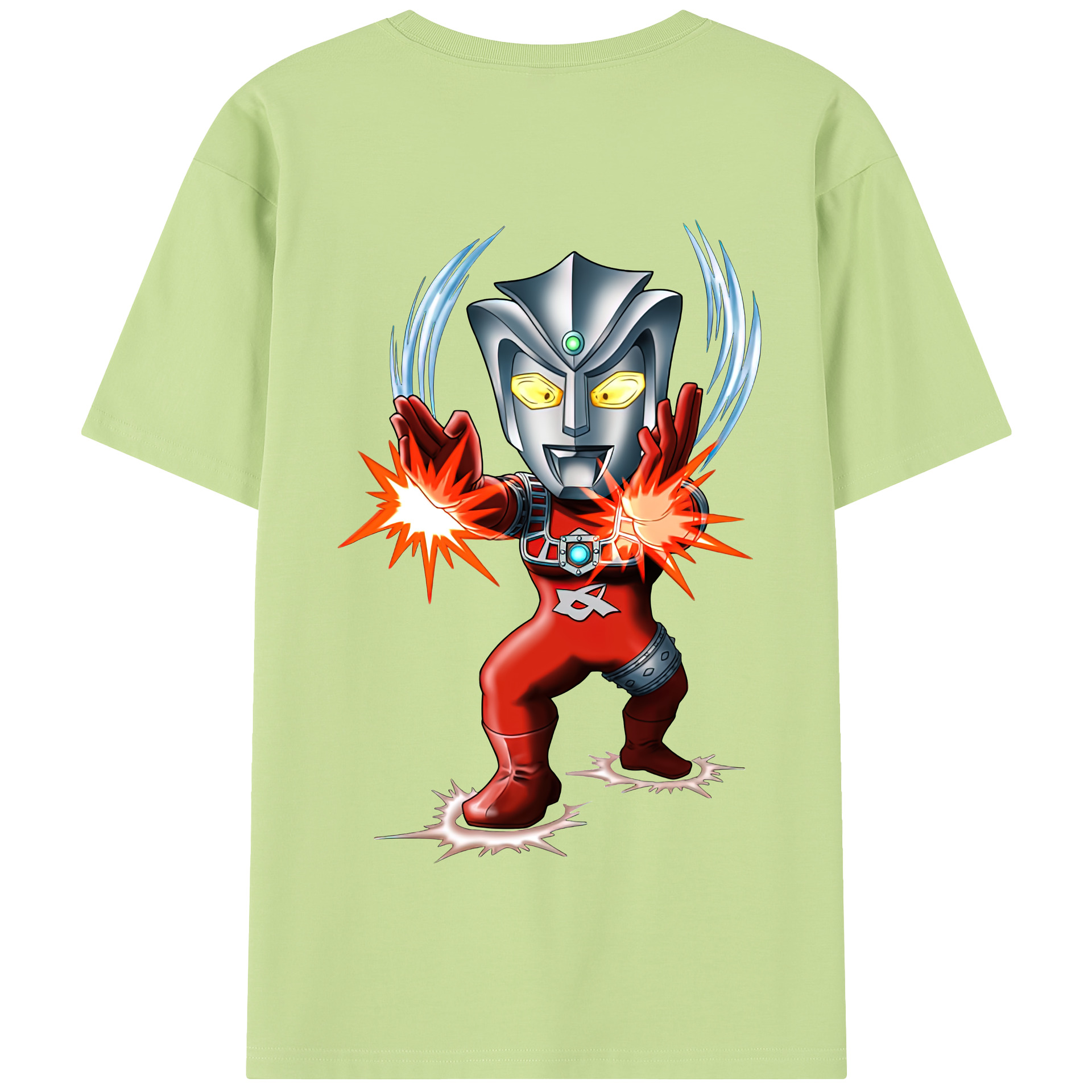 （画像用） ウルトラマン Ultraman 綿100％半袖Tシャツ（背面プリント）
